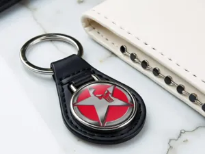 Key Chain Leather Durable Max Racing Design
